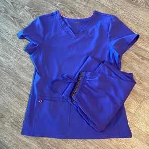 Purple heartsoul scrubs